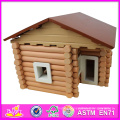 2014 nouveaux enfants en bois Toy House, Lovely Design enfants en bois Toy House et vente chaude bébé en bois Toy House W06A075